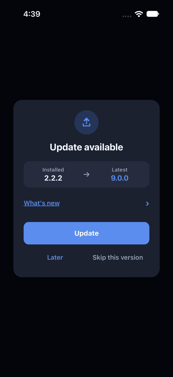Dark mode
